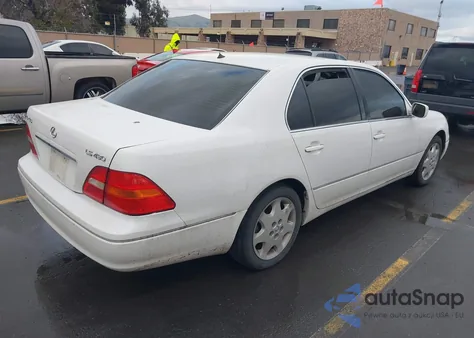 2001 Lexus Ls 430 z USA, uszkodzony, nr VIN JTHBN30F710019855